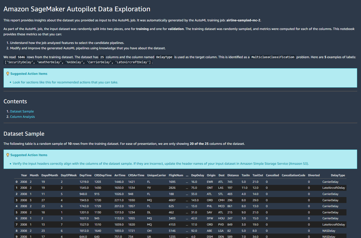 Introduction to Exciting AutoML services of AWS Analytics Vidhya